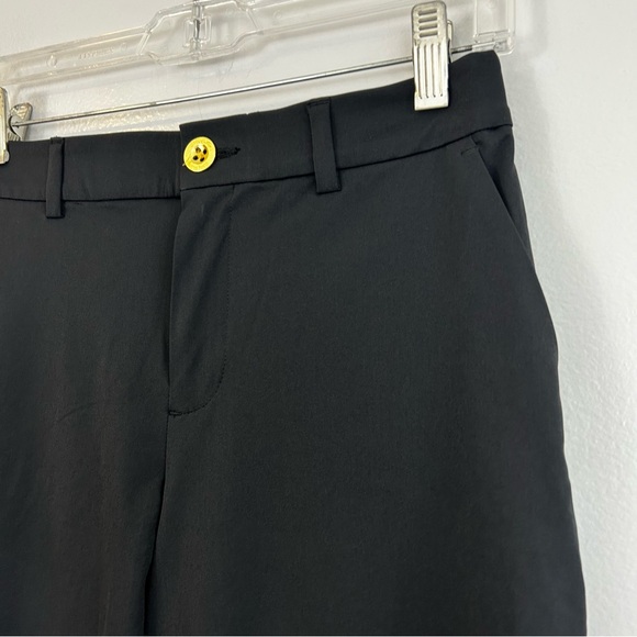 NWT Lilly Pulitzer Black Noir Travel Trousers/Pants Straight Leg UPF 50 Size 0 - Picture 4 of 10